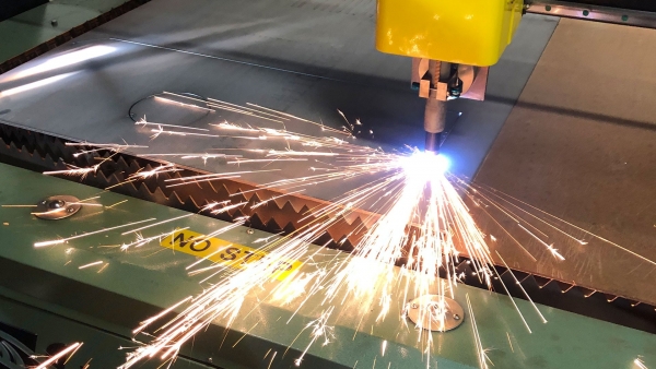 <p>Seen here is our PIRANHA CNC plasma cutter.</p>
